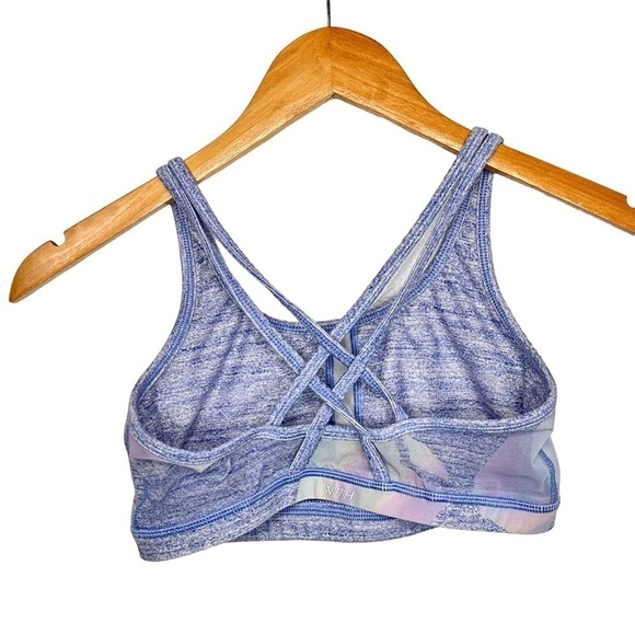 Peloton x WITH Womens Opal Sports Bra Size Small Multicolor Activewear Strappy - Picture 3 of 8